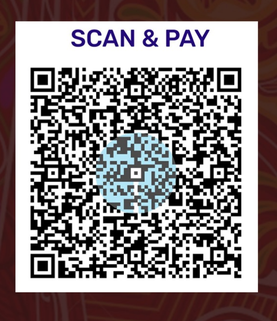 Scan to donate via UPI
